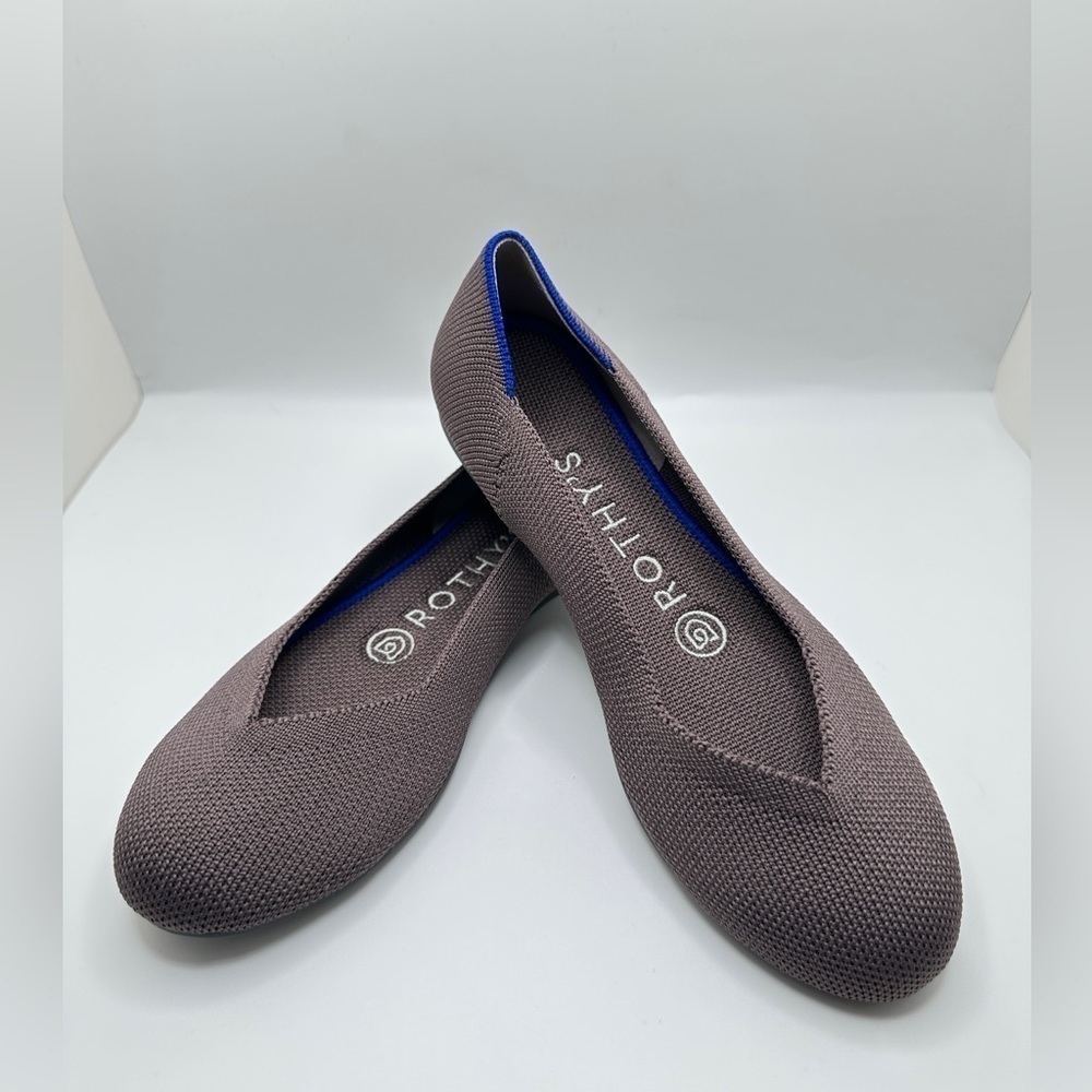 NEW Rothy’s The Flat Round Toe Ballet Flats in Mink Women’s Sz 5